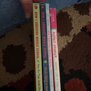 4 paperbacks for the middle school girl